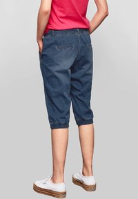 QS Shorts - dark-blue denim