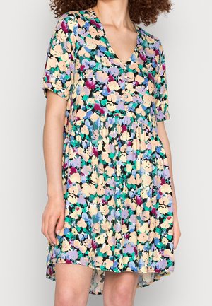 Pieces Robe chemise - multi-coloured