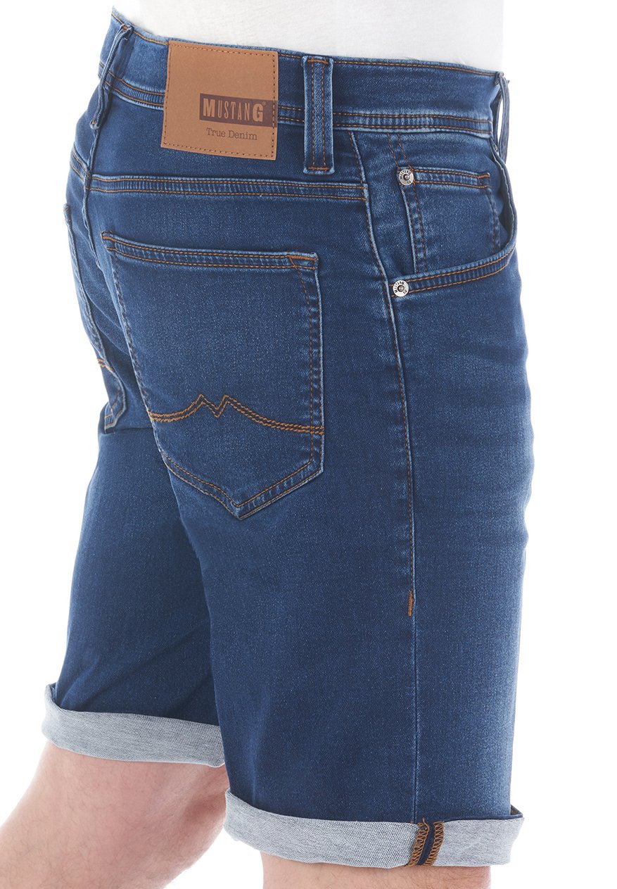 Mustang Pantaloncini Uomo Boxer - Confezione Da 3 In Vero Denim (Navy/Blue)