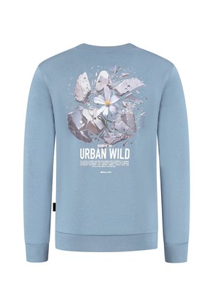REGULAR FIT CREWNECK - Sweatshirt - blue grey