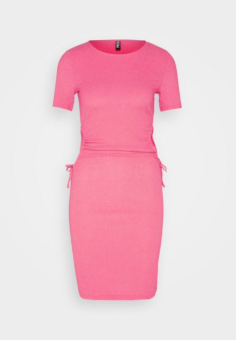 Pieces Etui-jurk donkerroze