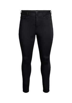AMY HIGH-WAIST - Jeans Skinny Fit - black