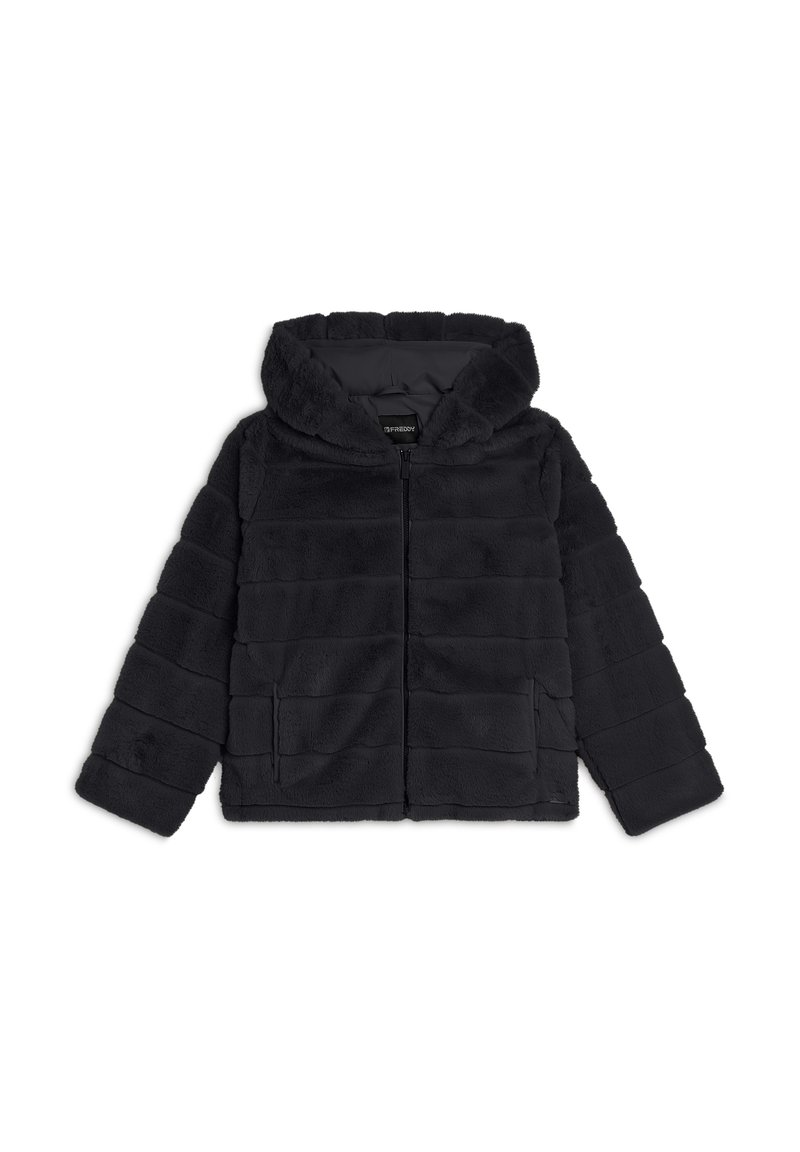 THE NORTH FACE: Giacca con cappuccio in poliestere - Nero | Giacca The