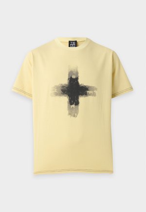Atelier de roupa, BRUSHWORK UNISEX - T-shirt print - yellow