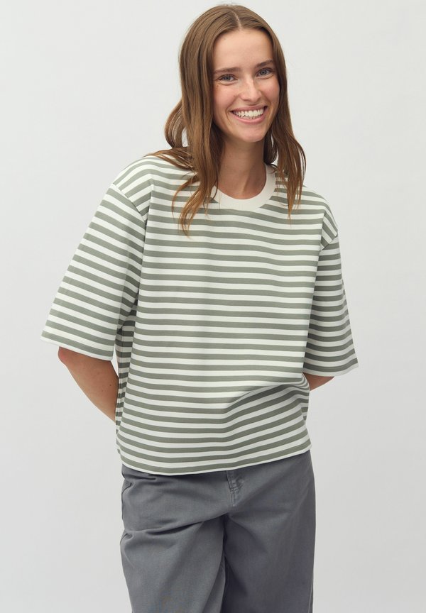 EMRYS-M - Bluse - shadow sugar stripe