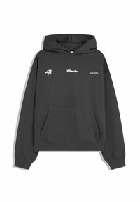 PRINTED - Mikina s kapucňou - dark grey