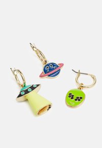 Fire & Glory LUCCA EARRINGS 3 PACK - Brincos - gold-coloured/multi