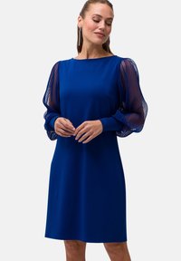zero MIT TRANSPARENTEN ÄRMELN - Jerseyjurk - sodalite blue