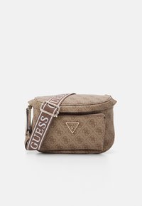 Guess POWER PLAY MINI SLING - Borsa a tracolla - rosewood/fuxia
