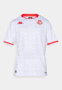 KOMBAT AWAY TUNISIA - T-skjorte til trening - white/red