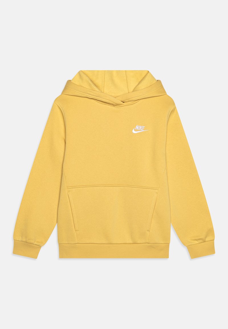 Nike Sportswear - CLUB UNISEX - Pulover s kapuco - saturn gold/white, Povečajte