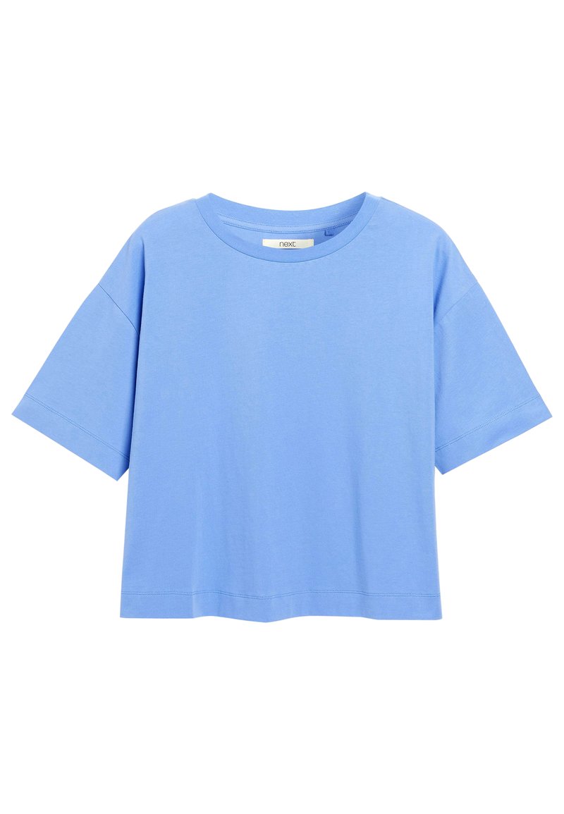 Damen T-Shirts | Next BOXY RELAXED FIT T-Shirt basic blue/blau - RE30288 Damen T-Shirts | Next BOXY RELAXED FIT T-Shirt basic blue/blau - RE30288
