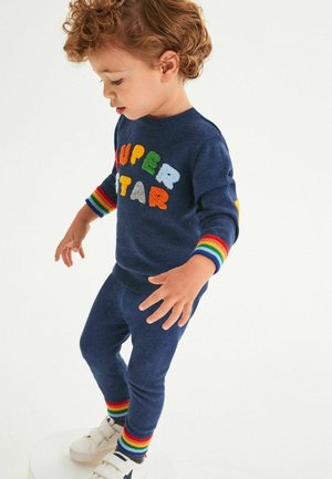 SET - Tracksuit - dark blue