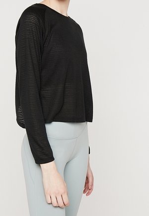 T-shirt à manches longues - black