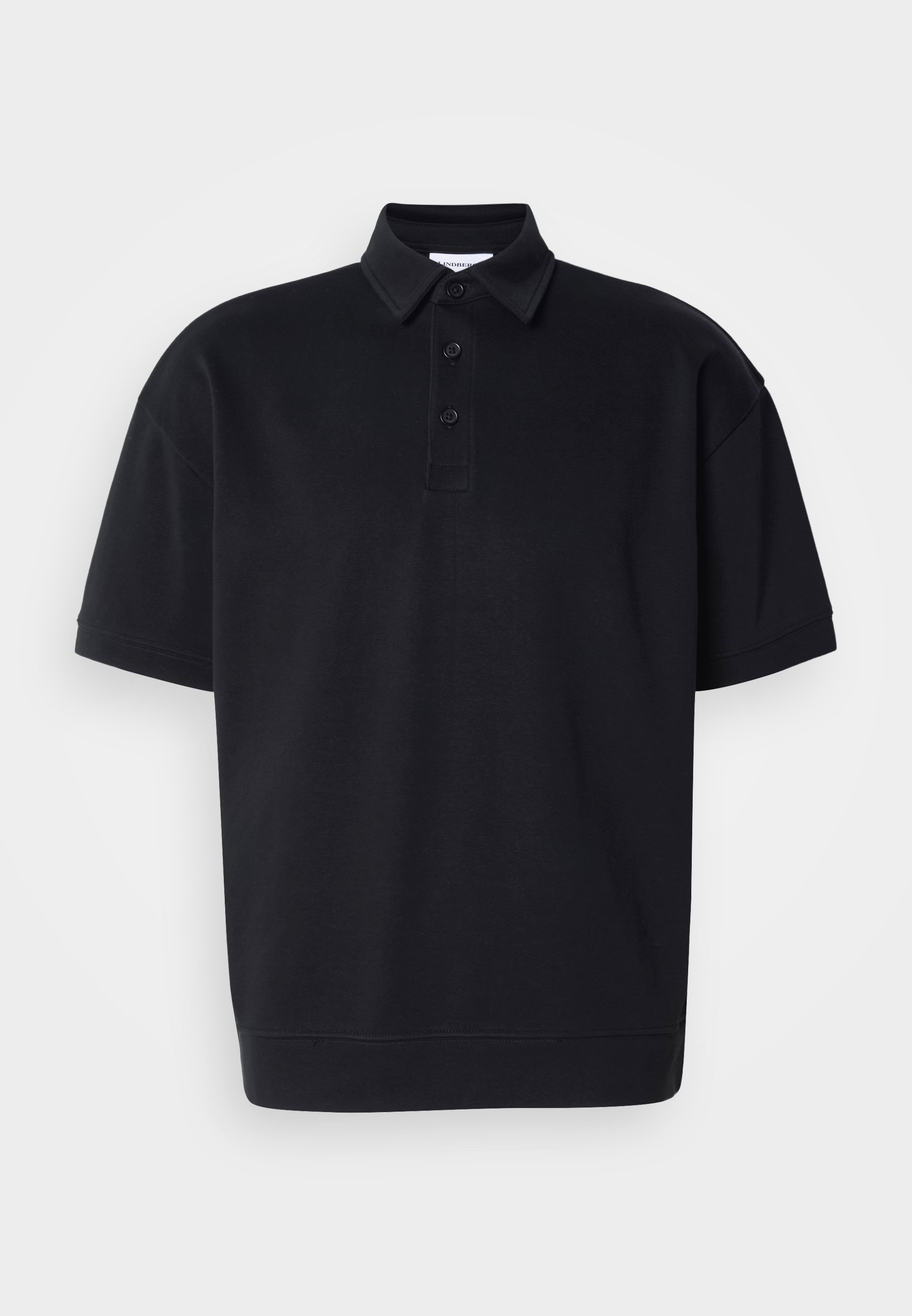 Lindbergh OVERSIZED - Polo - black/preto - Zalando.pt