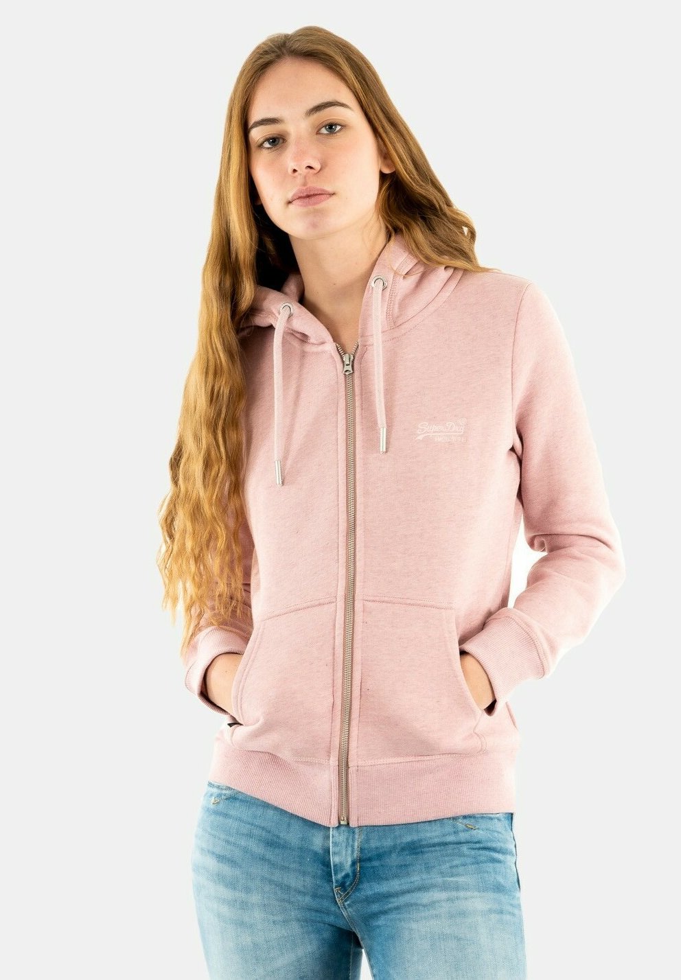 Superdry Sudadera con cremallera - rose/rosa - Zalando.es