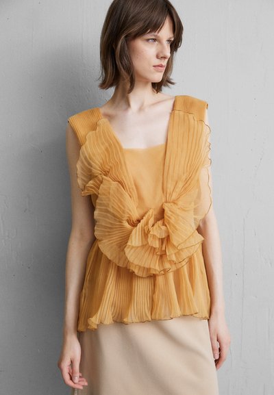 Alberta Ferretti TOP - Μπλούζα - brown
