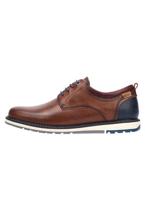 BERNA  - Casual lace-ups - cuero
