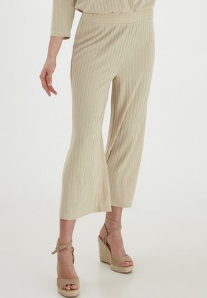 BYSimoni - Bukser - mottled beige