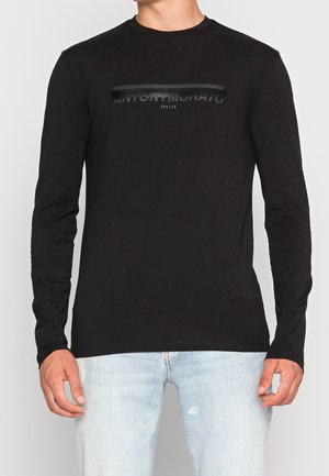 Top s dlouhým rukávem - black