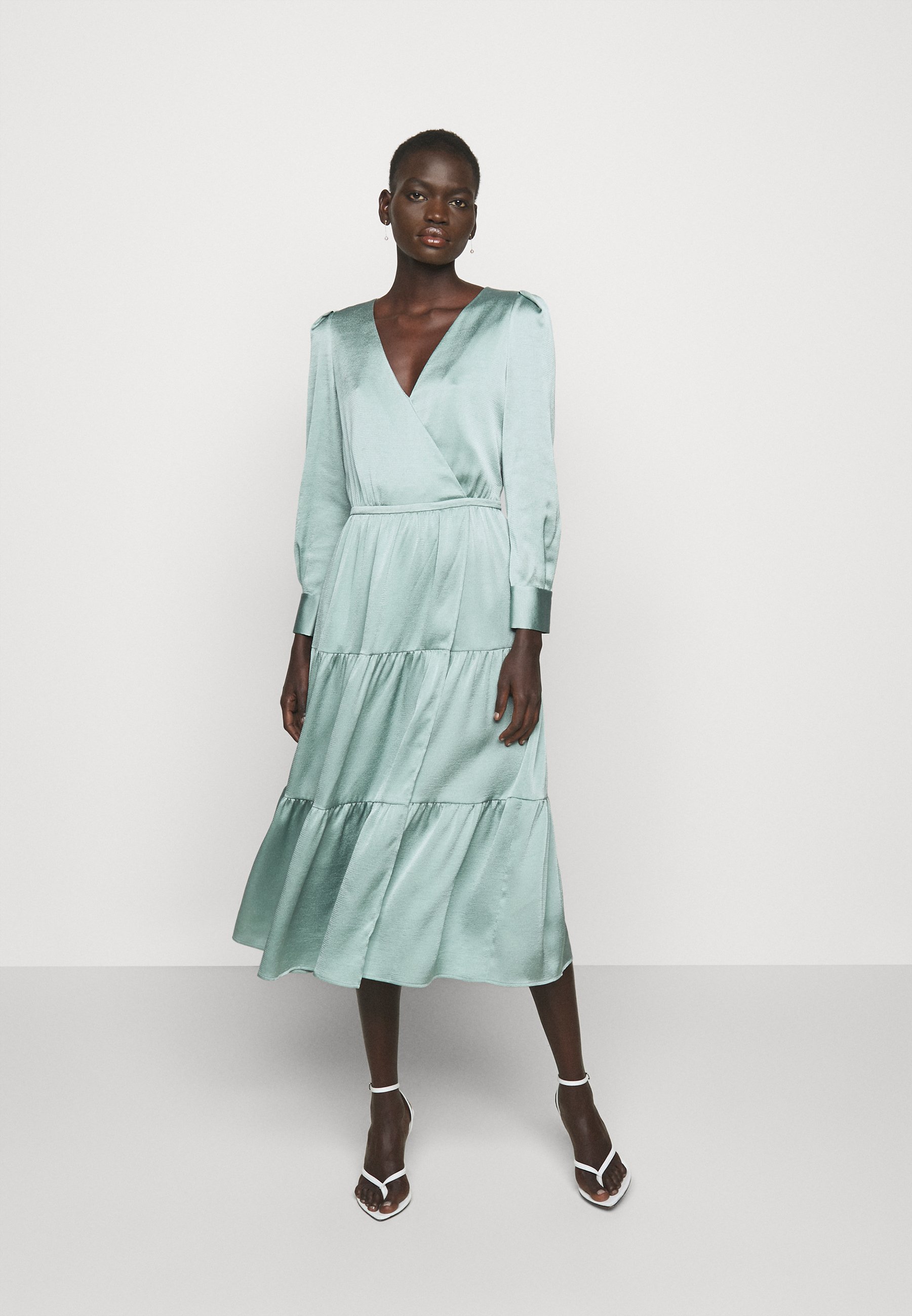 HUGO KIMUSA - Cocktailjurk - light/pastel green/Lichtgroen - Zalando.nl