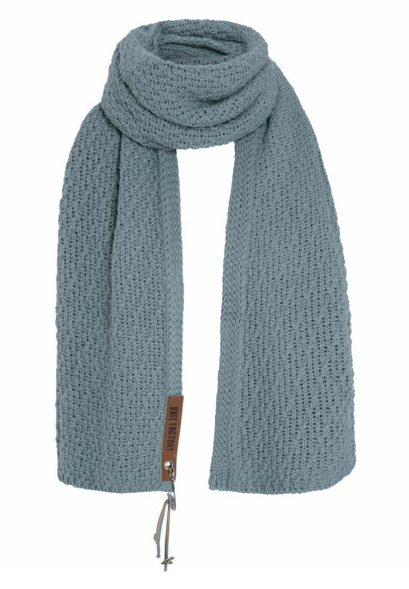 Knit Factory LUNA - Sjaal - stone green