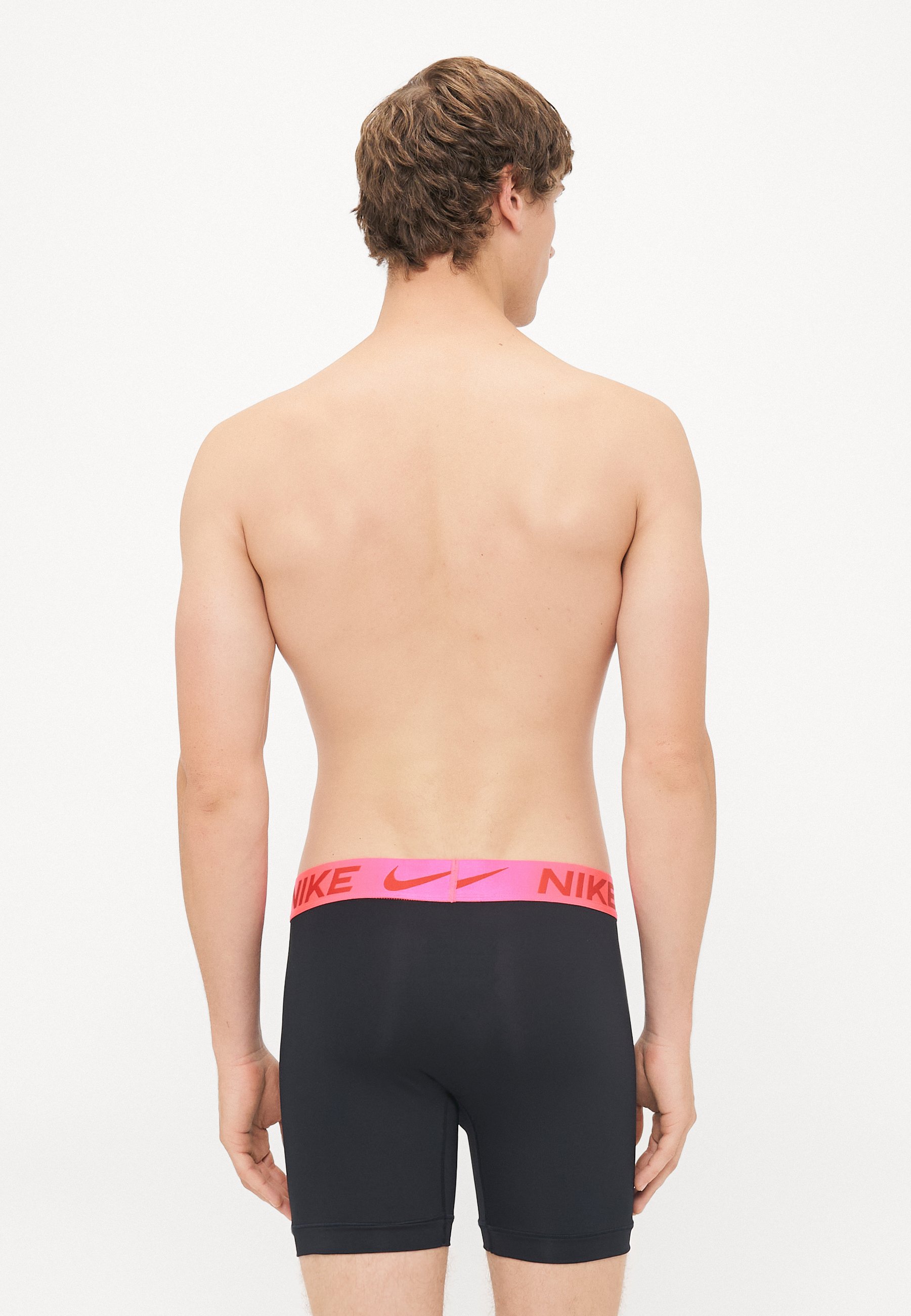 black and pink nike shorts mens
