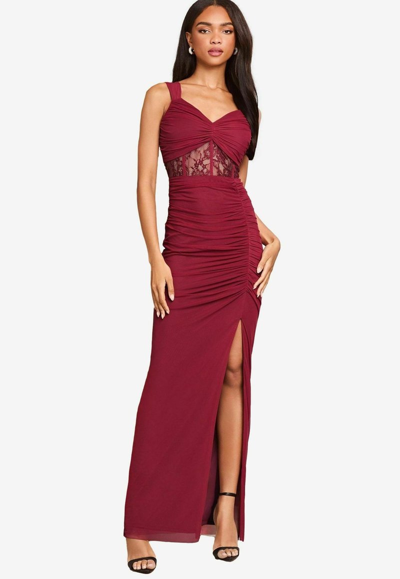 Lipsy PETITE  - Maxi ruha - burgundy red