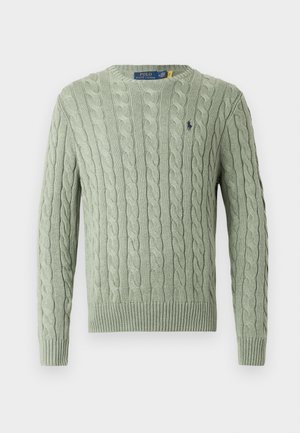 DRIVER LONG SLEEVE PULLOVER - Πουλόβερ - fern green heather