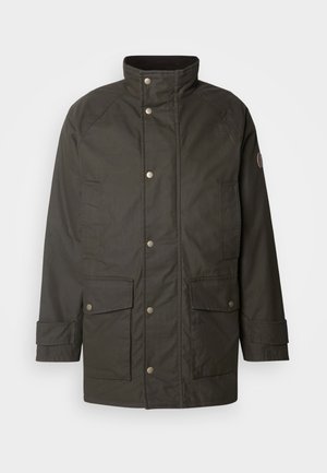 GANT DOUBLE DECKER - Abrigo corto - dark sage