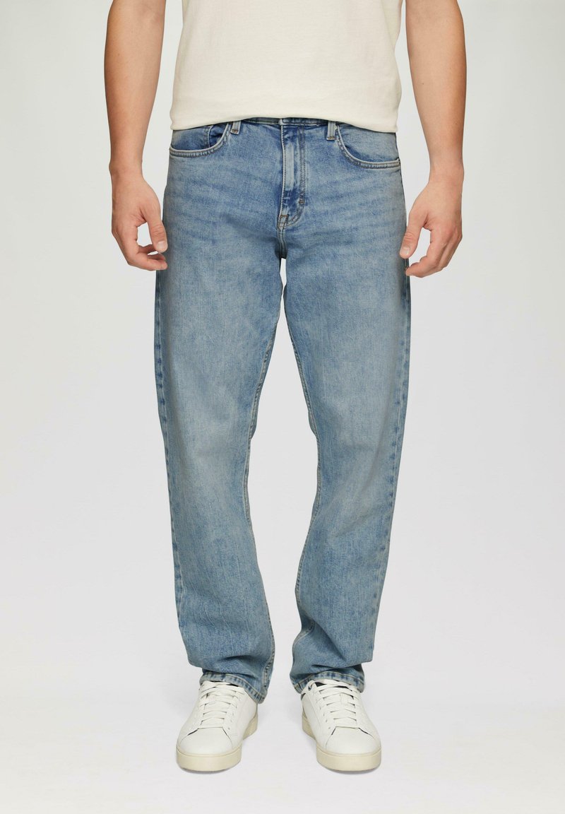 QS REGULAR FIT - Jeans Straight Leg - blau
