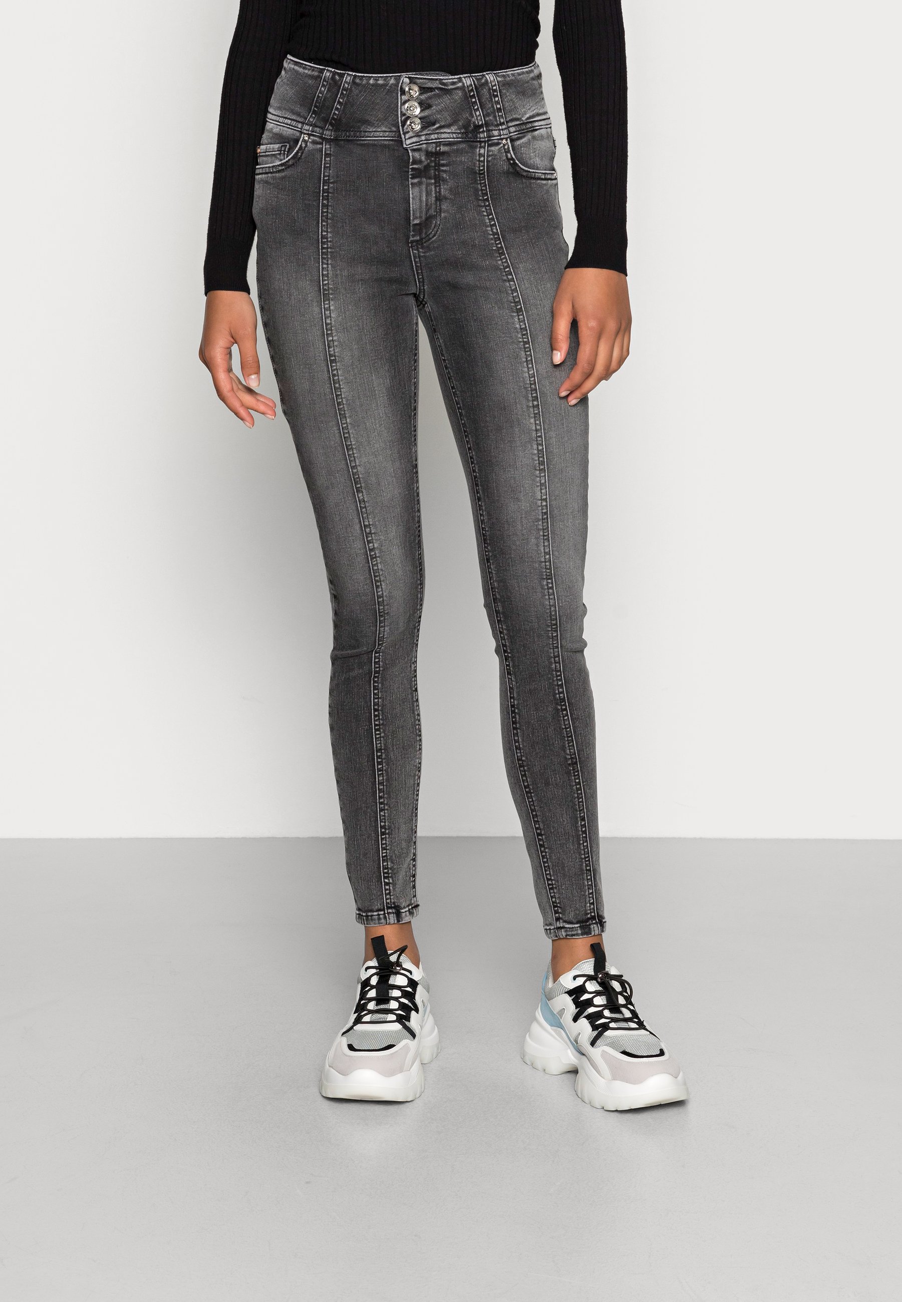Grey wide jeans Clearance
