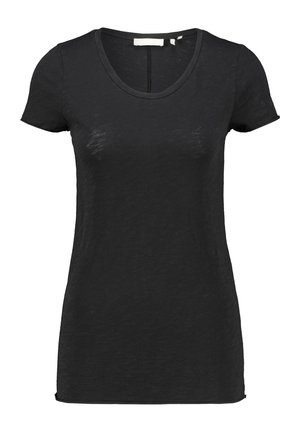 CREW NECK SLUB - T-shirt basic - schwarz
