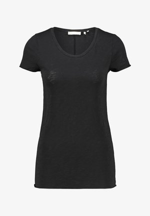 CREW NECK SLUB - Osnovna majica kratkih rukava - schwarz