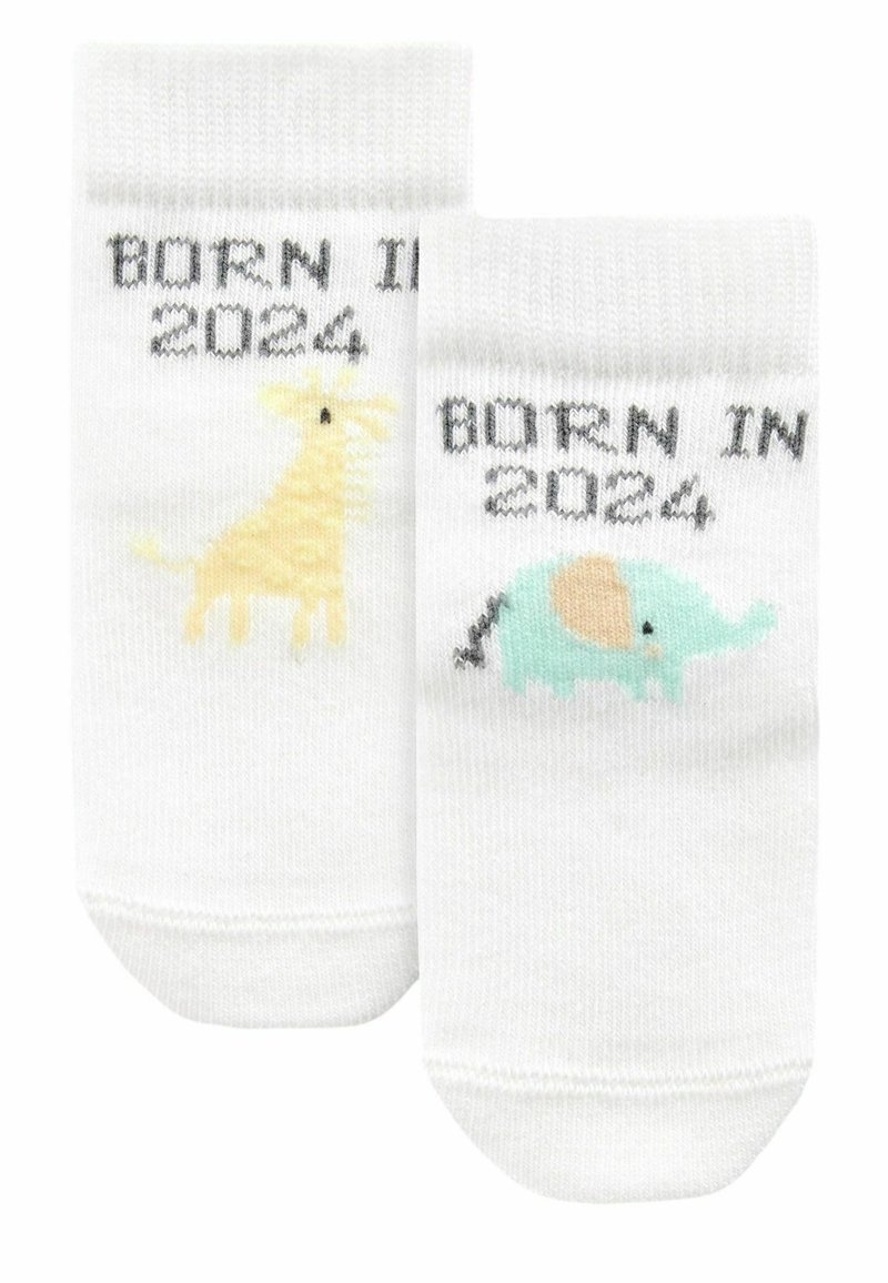 Next 2 PACK REGULAR FIT - Socks - ecru white