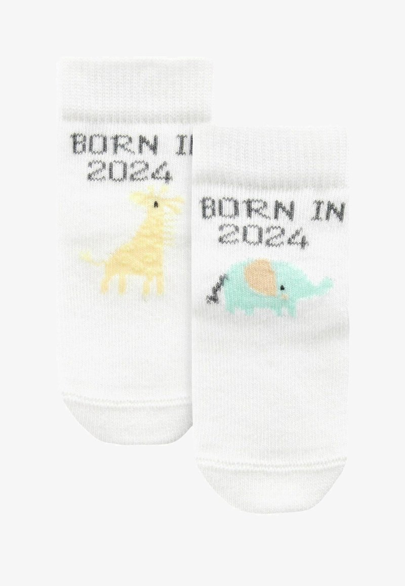 Next 2 PACK REGULAR FIT - Socks - ecru white
