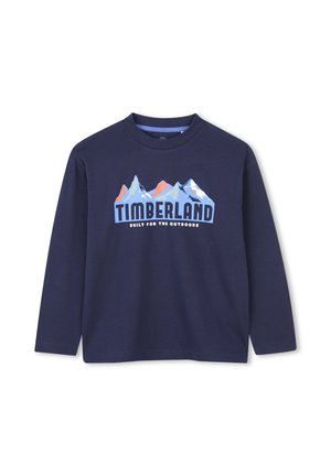 Long sleeved top - indigo blue