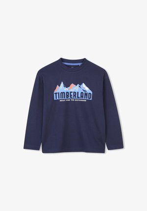 Long sleeved top - indigo blue
