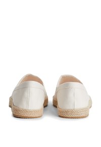 Calvin Klein Jeans ESPADRILLE ESS MONOGRAM - Espadrillas - ancient white
