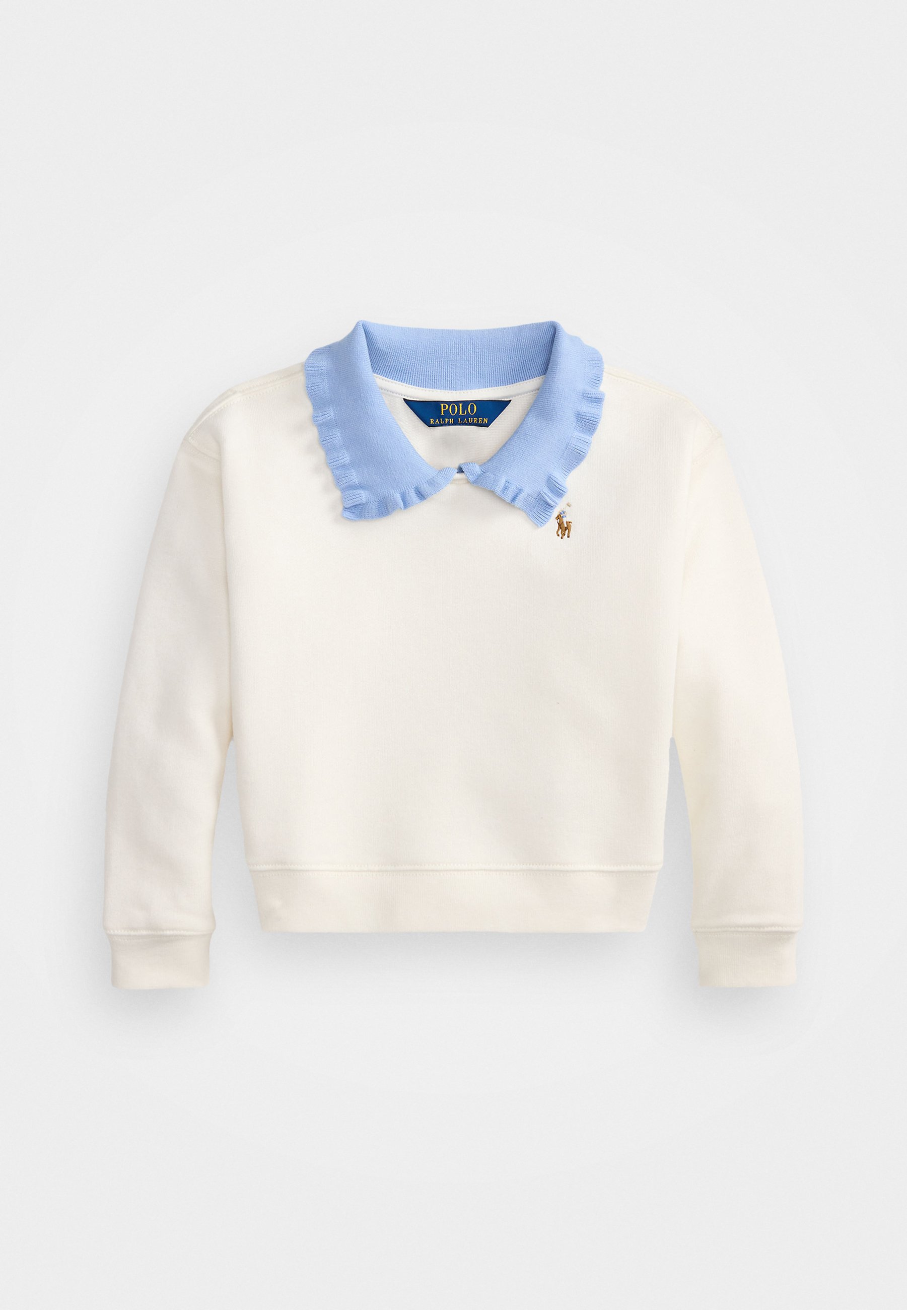 Polo Ralph Lauren COLLARED TERRY SWEATSHIRT Felpa nevis/blu