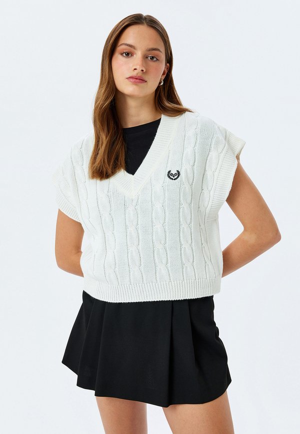 Strickpullover - beige