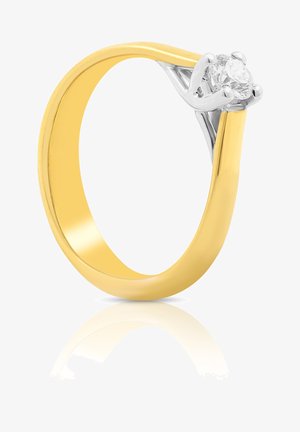 MUAU Schmuck SOLITAIRE RING DIAMANT 0.50CT. - Ring - bicolor