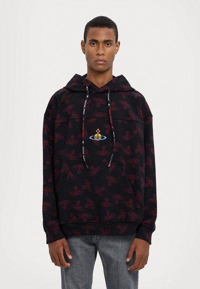 Vivienne Westwood FRESH HOODIE UNISEX - Sweat à capuche - black/red