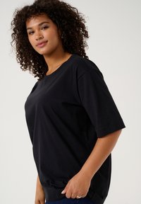 Kaffe Curve MINA - Camiseta básica - black deep