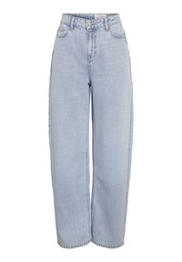 NMALEXA NOOS - Τζιν χαλαρής εφαρμογής - light blue denim