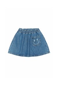 The New PURITY - Falda acampanada - medium blue denim