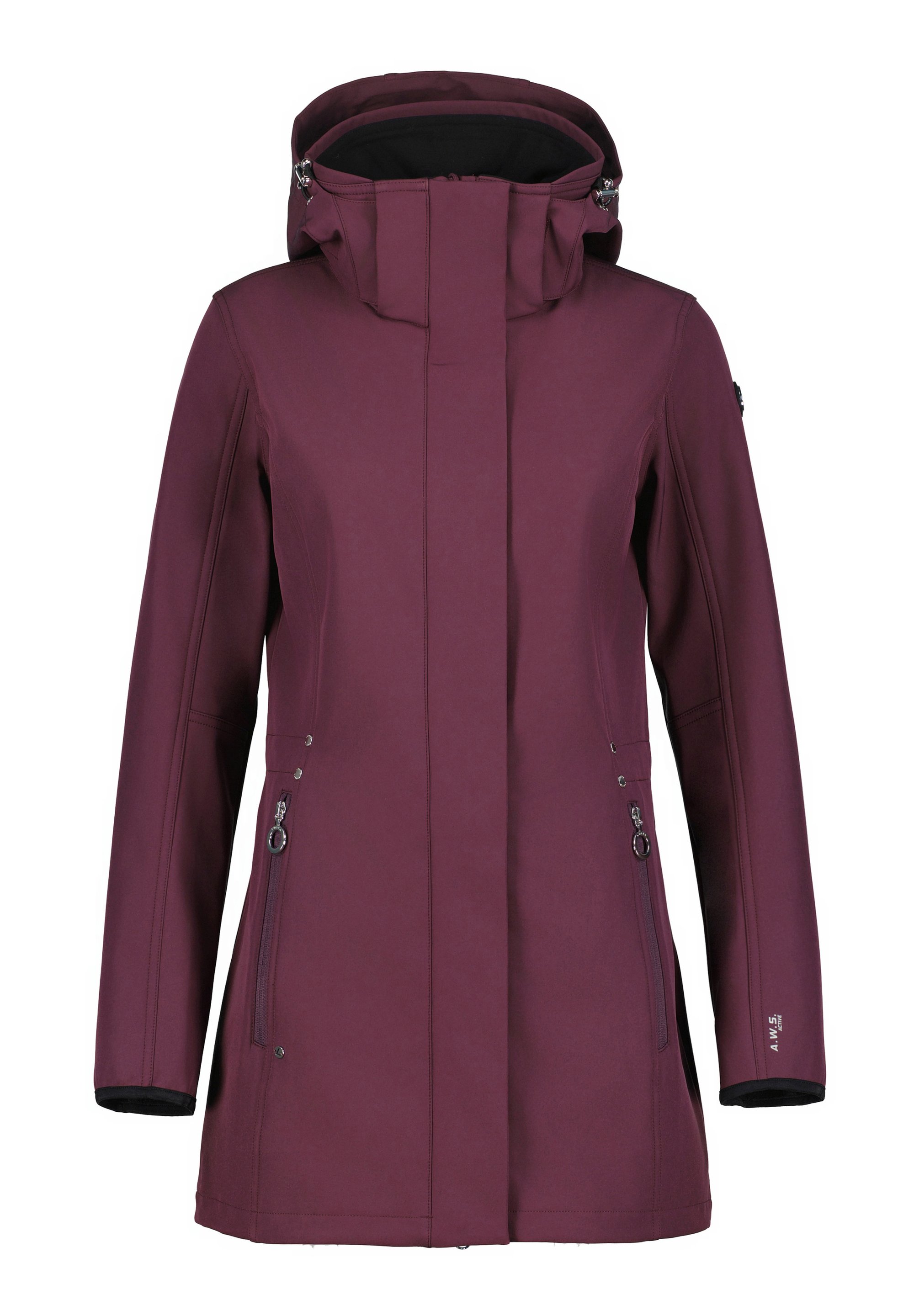 Luhta ILONIEMI Softshelljacke pflaume/lila Zalando