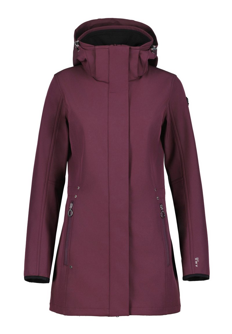 Luhta ILONIEMI - Giacca softshell - pflaume