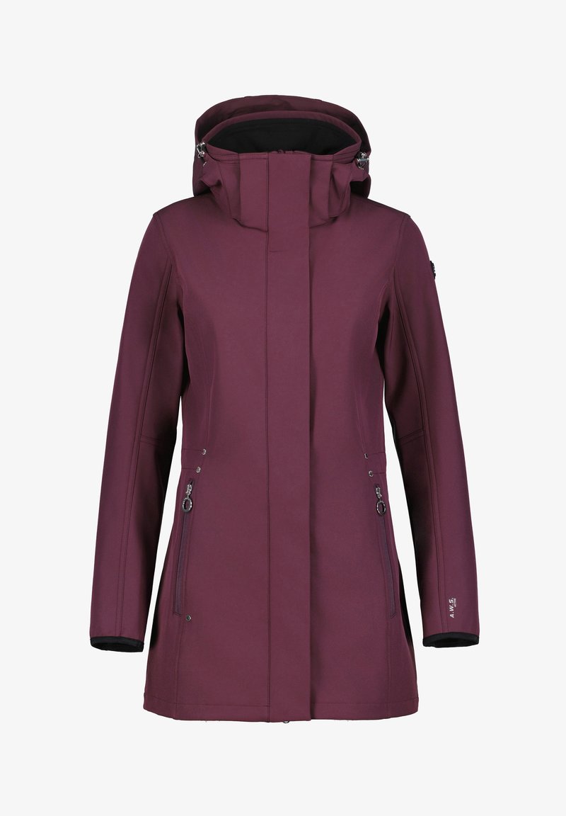 Luhta ILONIEMI - Softshell jakker - pflaume