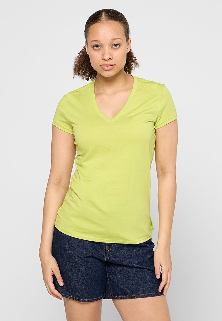 Armani Exchange T-shirt basic groen